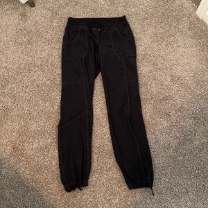 Athleta Black Tie Bottom Pants